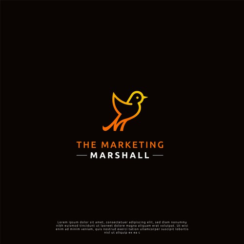 The Marketing Marshall Logo