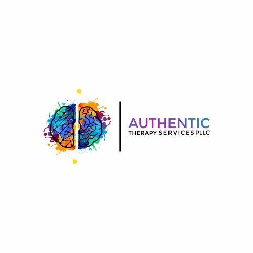 abstractive logo for for virtual mental health practice focused on neurodiversity