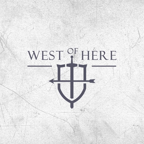 Logo design for Christian contemporary/rock band "West of Here"