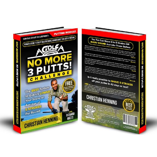 Book Cover for Golf Book: No More 3 Putts! Challenge