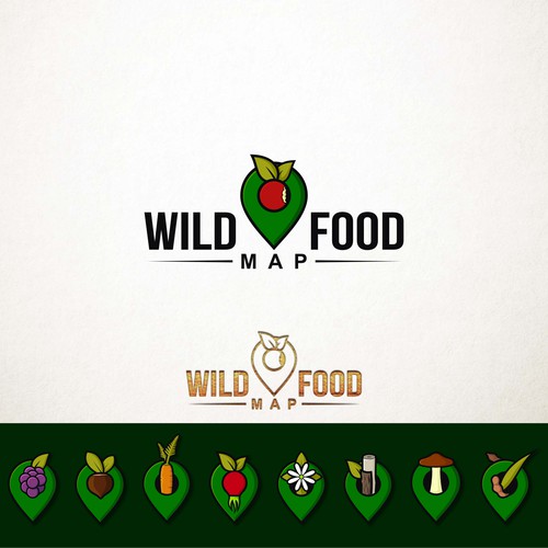 Create a logo for the Wild Food Mapping community!