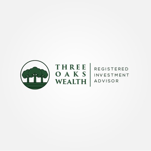 Design logo for three oaks wealth