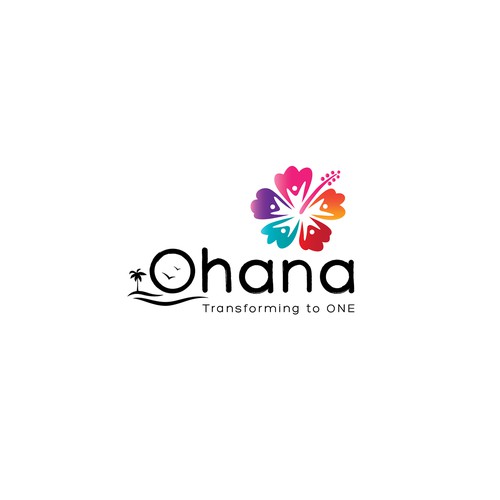 Logo design for diverse family
