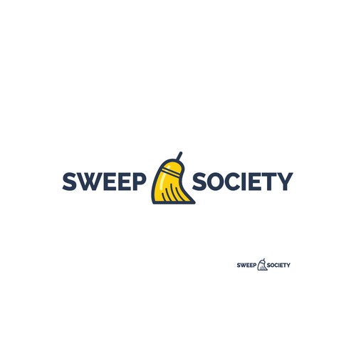 Logo for a house cleaning company