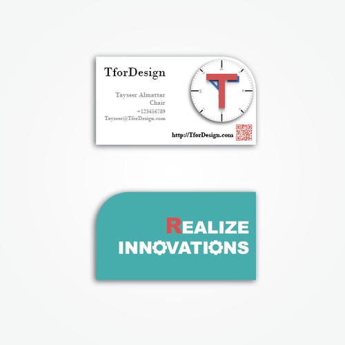 Abnormal Business Card for TforDesign.com !? Please come in!