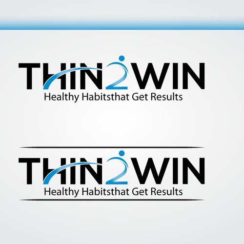 The population is getting "heavier". Thin 2 Win needs a great logo tohelp take a bite out of this preventable epidemic.