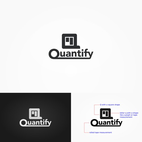 Quantify logo concept
