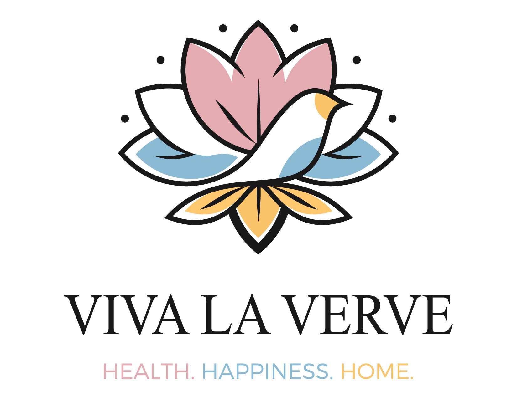 Design a unique logo for a holistic health and wellness studio