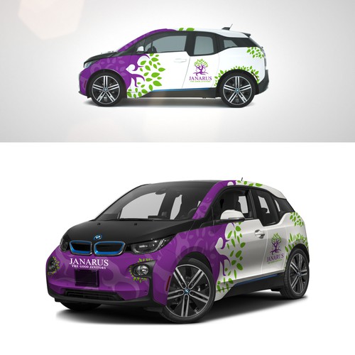 BMWi3 car wrap