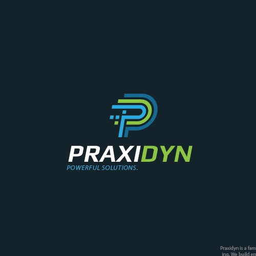 New identity for: Praxidyn      Practical Ideas. Powerful Solutions.