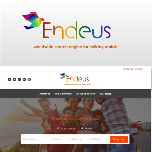 Colorfull logo for Endeus