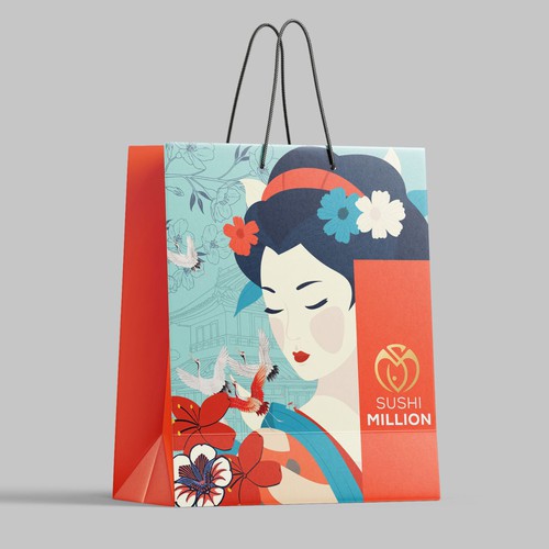 Packaging for sushi restaurant