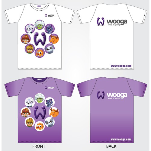 Wooga needs a new t-shirt design!