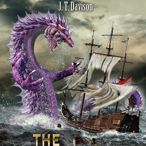 Cover design for fantasy novel