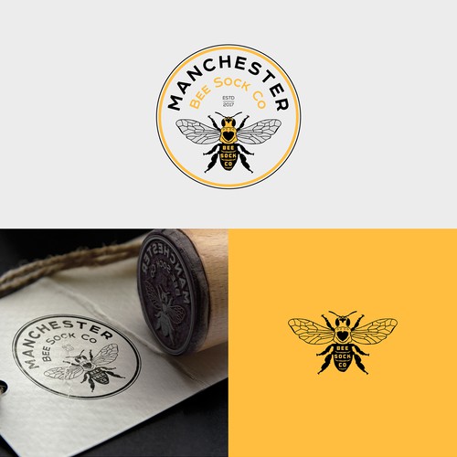 Manchester Bee Sock Co