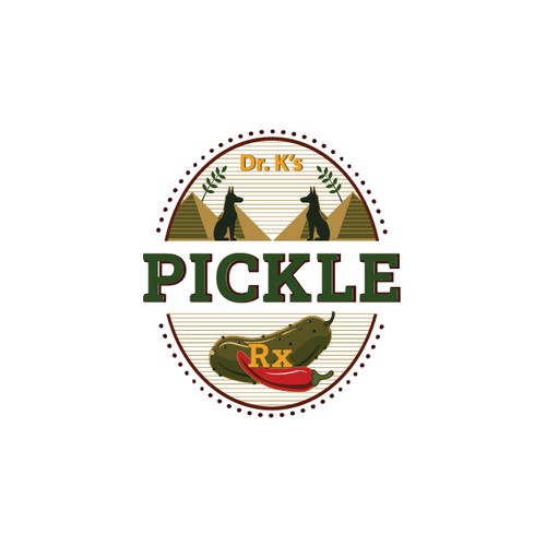 Logo Product Pickle Classic Ingridient Egypt