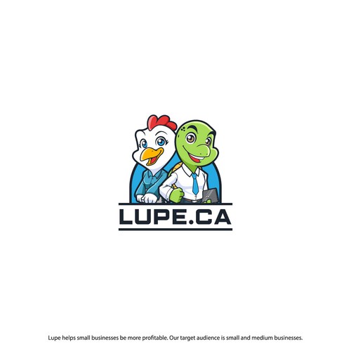Lupe. ca Design a young/playful logo with a cartoon character contest