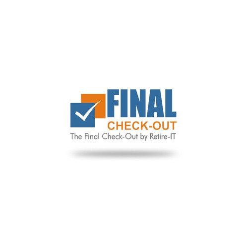 The Final Check-Out Logo Concept