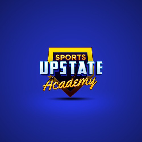 A 3D Logo for a Sports Academy
