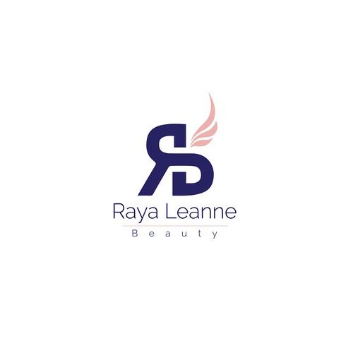 Raya Leanne Beauty Logo Design