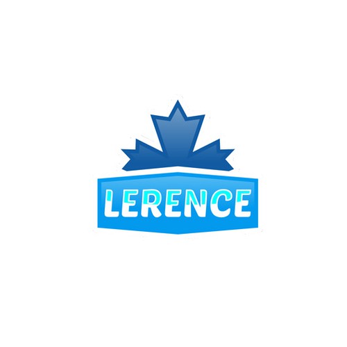 Create a capturing modern logo for the bottled water brand LERENCE