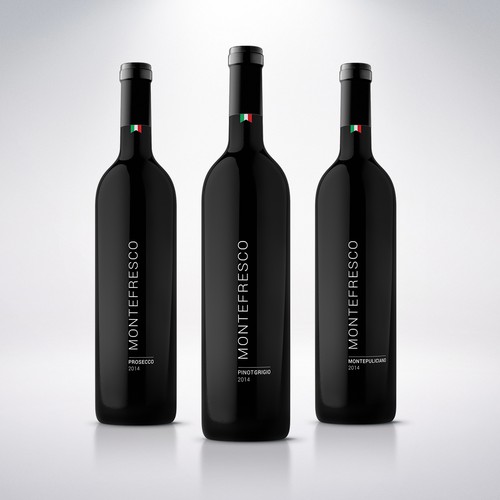 Montefresco - wine label