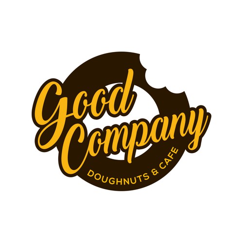 Logo Design for Good Company Doughnuts & Cafe