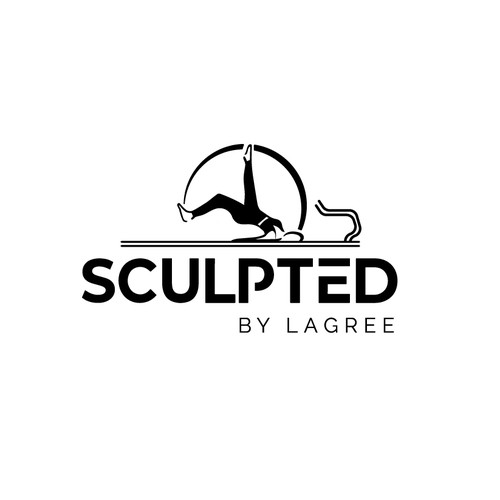 Sculpted by Lagree Logo Design
