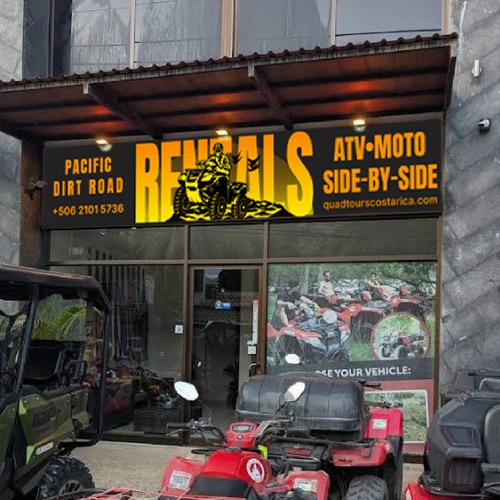 Design a sign for ATV Rental and tour office