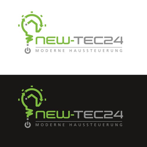 New-Tec24 - Logo das Hausbesitzern Sicherheit und Herrschaft über ihre Haustechnik vermittelt