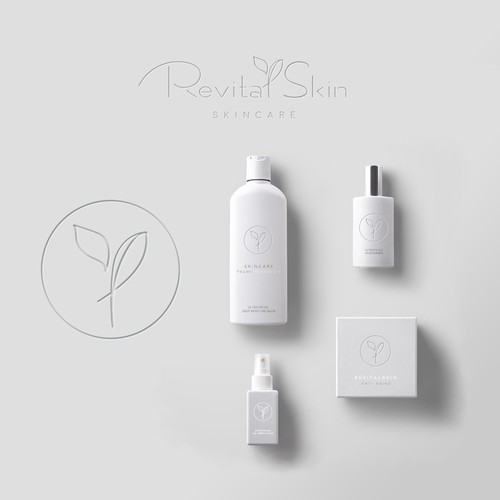 clean & elegant logo for Revital Skin