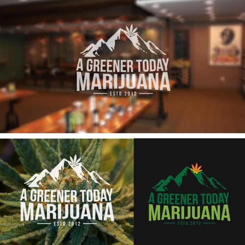 Marijuana retail logo