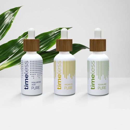 Cosmetic line bottle redesign