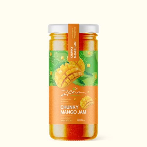 Mango Jam Packaging