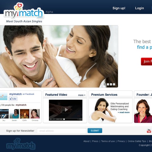 Website Design - MyiMatch