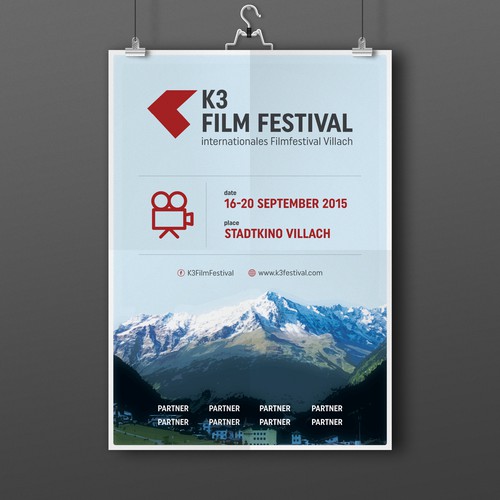 Poster Design Concept for K3 Film Festival