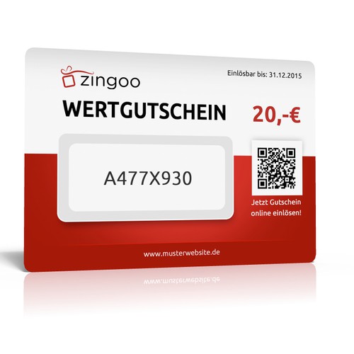 Ein schickes Geschenkgutschein-layout sowie dessen Verpackung wird gesucht!
