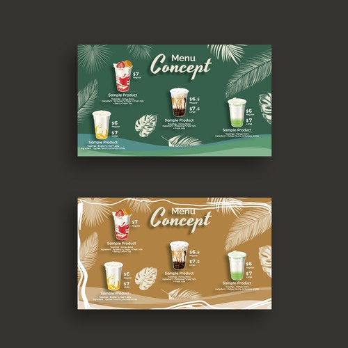 Menu Concept