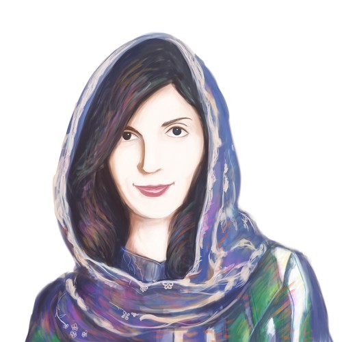 Rooya Portrait Digital Painting