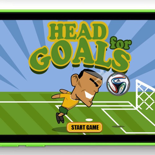 Soccer Game - Character Design, Title screen & in-game