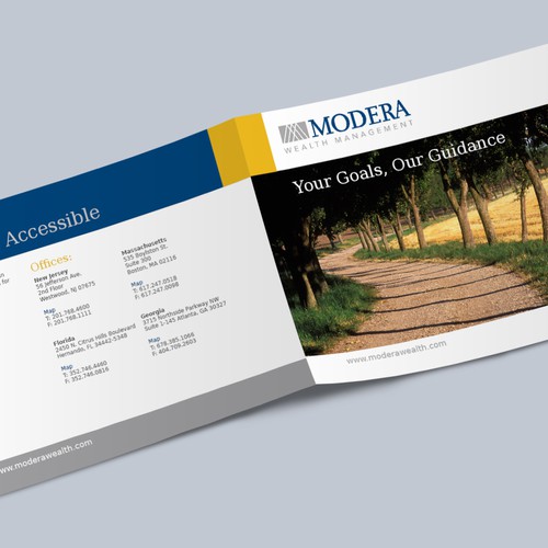 Brochure design for Modera