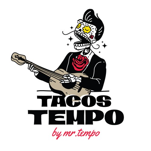 Bold and Fun Logo for a Taco shop