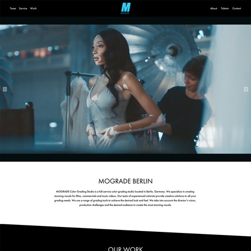 Video Portfolio in Squarespace