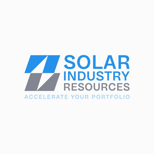 Solar Industry resources Logo Design