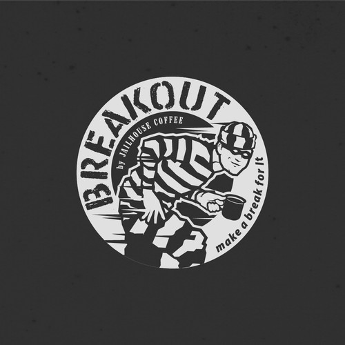 Logo for BREAKOUT coffee house