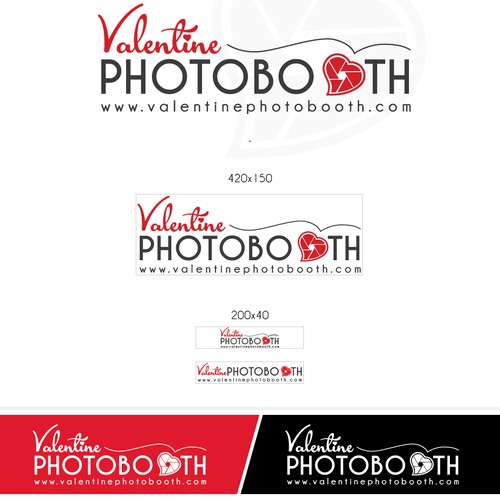 Please create a new Logo for Valentine Photobooth