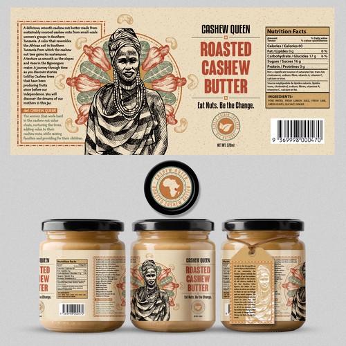 Jar label design