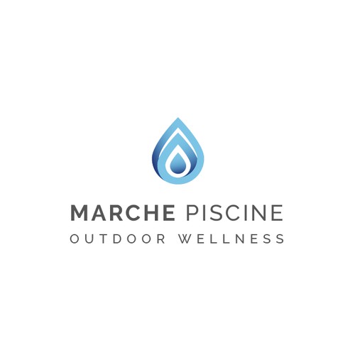 Logo design per azienda edilizia di piscine