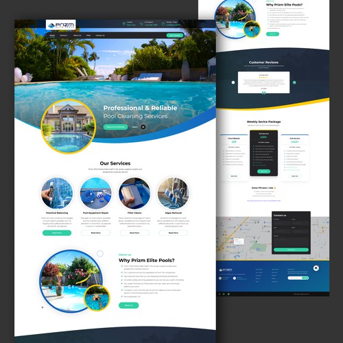 The Pool Website concept