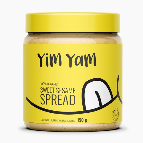 Creative Packaging for Sweet Sesame Spread